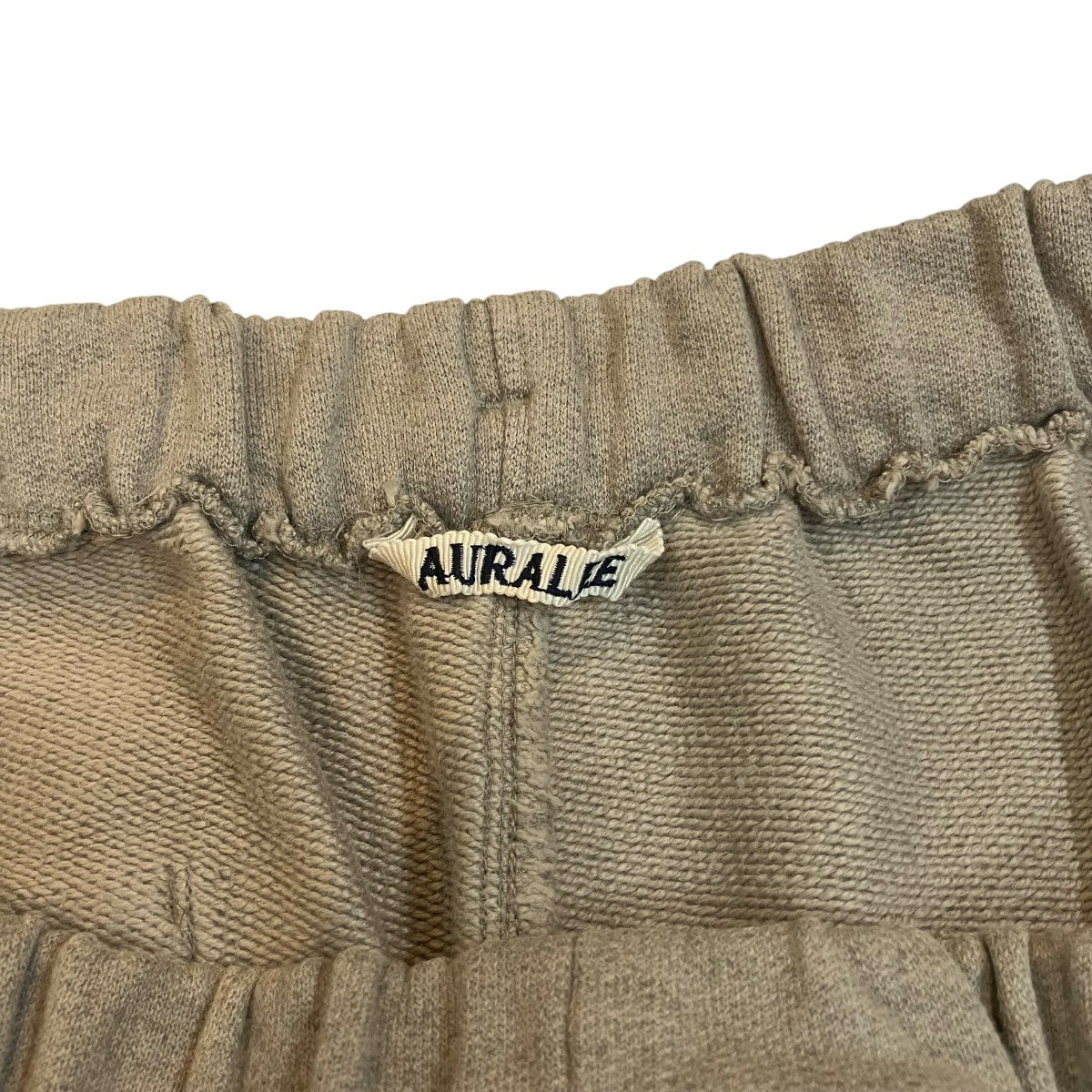 AURALEE 21AW「SUPER SOFT HEAVY SWEAT PANTS」スーパーソフトヘビースウェットパンツA21AP03GU 古着・中古-5枚目のアイテム画像