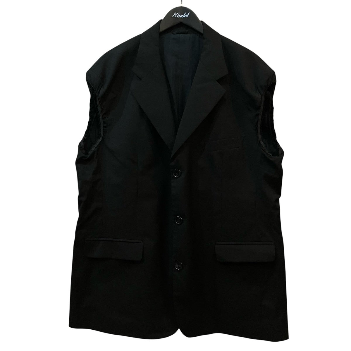 RAF SIMONS ノースリーブテーラードジャケット231 516 古着・中古-1枚目のアイテム画像