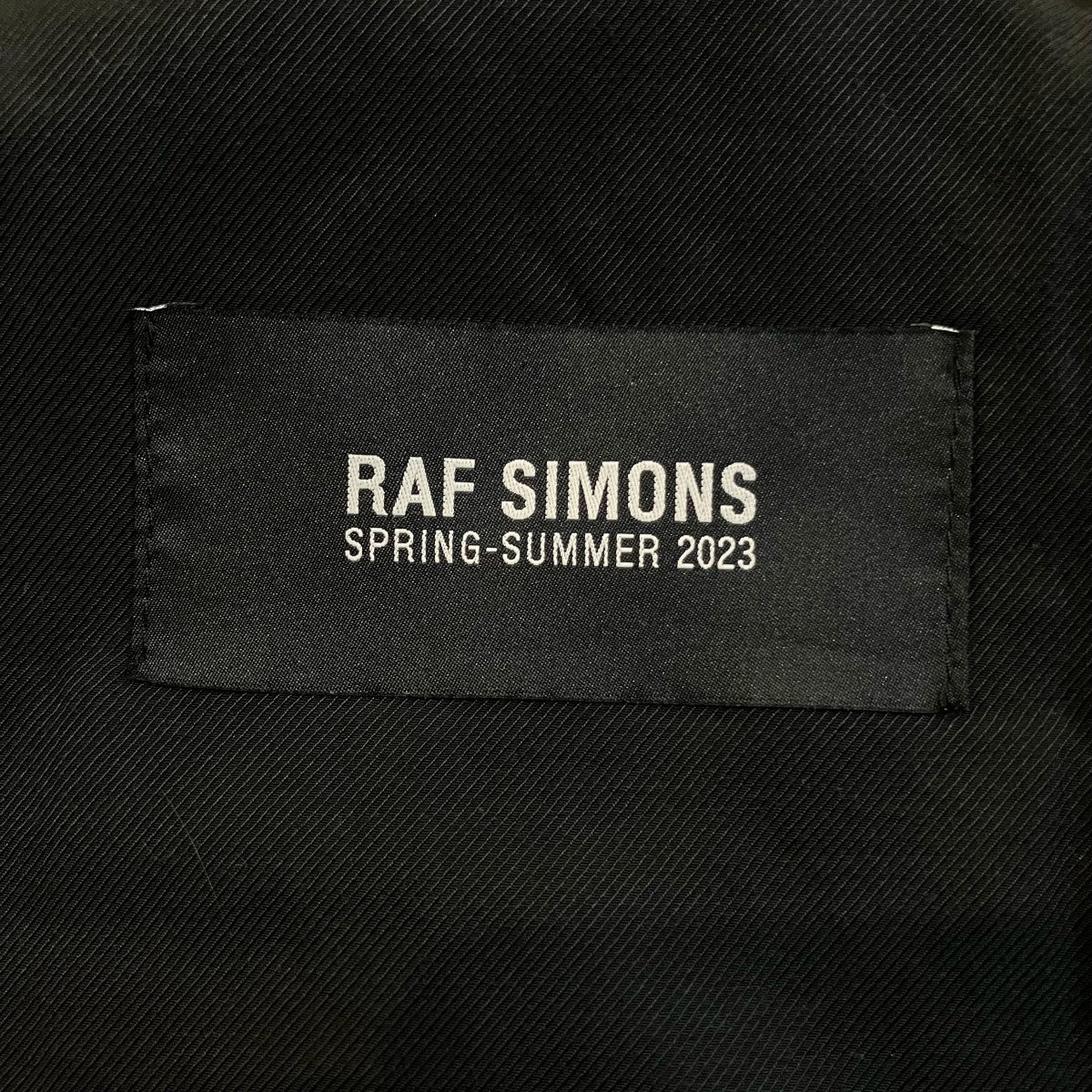 RAF SIMONS ノースリーブテーラードジャケット231 516 古着・中古-5枚目のアイテム画像