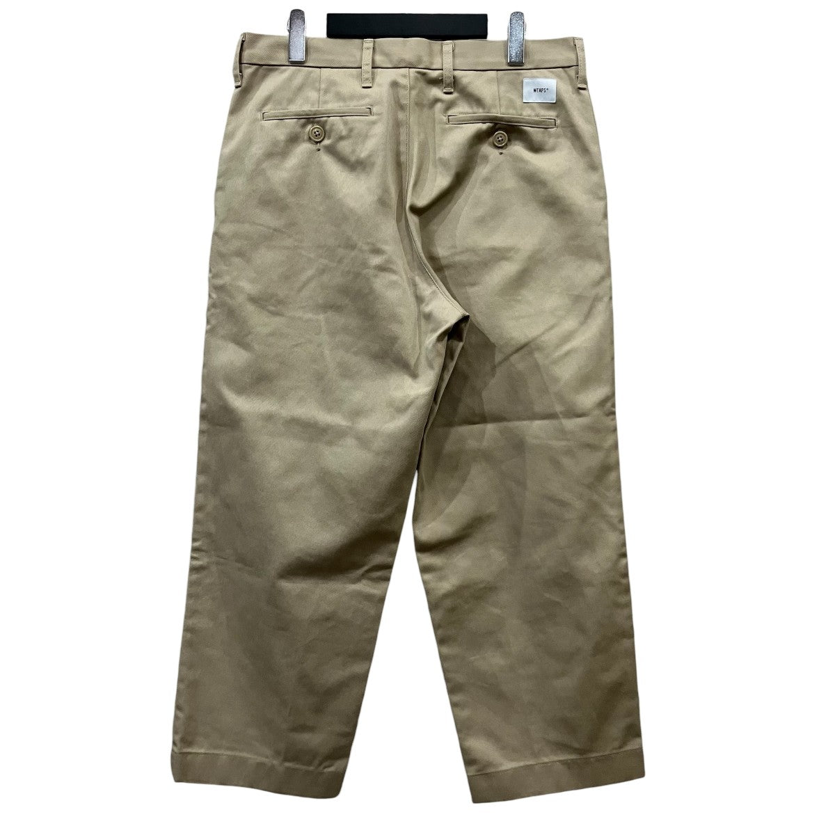 WTAPS ダブルタップス 221 CREASE / TROUSERS サイズL WTAPS(ダブルタップス) 「CREASE TROUSERS COPO．TWIL」ワークパンツ