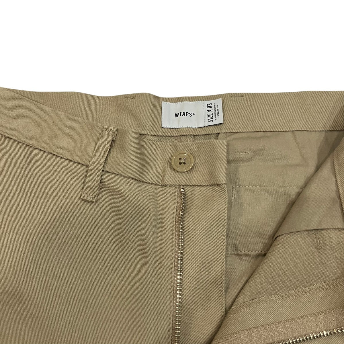 WTAPS(ダブルタップス) 「CREASE TROUSERS COPO．TWIL」ワークパンツ
