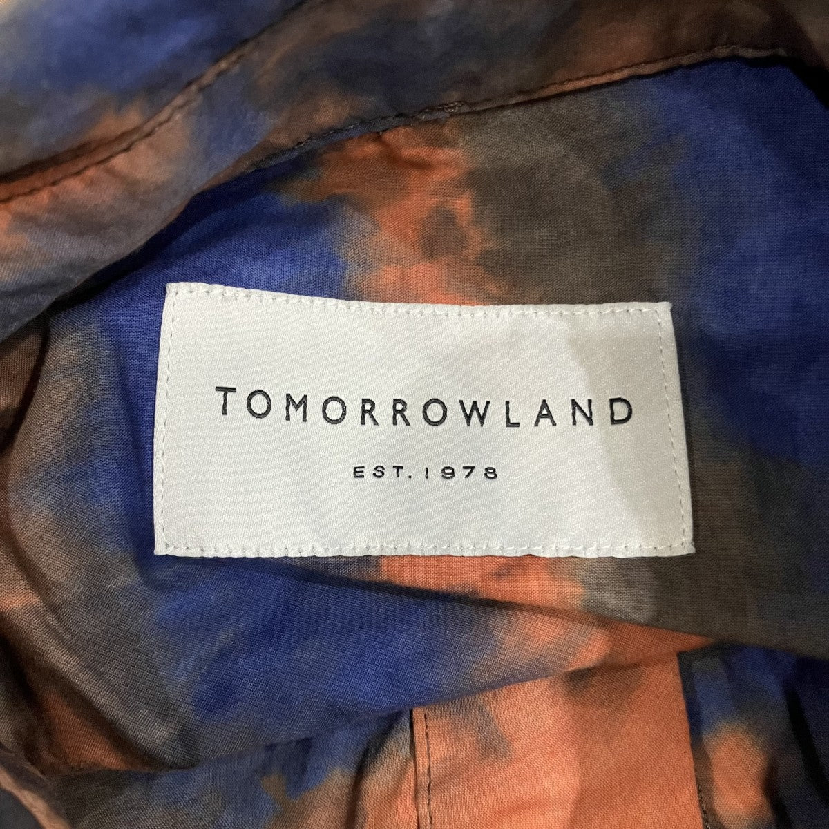 TOMORROW LAND 「テクニカルハンドダイミリタリーシャツ」長袖シャツ63-01-04-01109 古着・中古-5枚目のアイテム画像