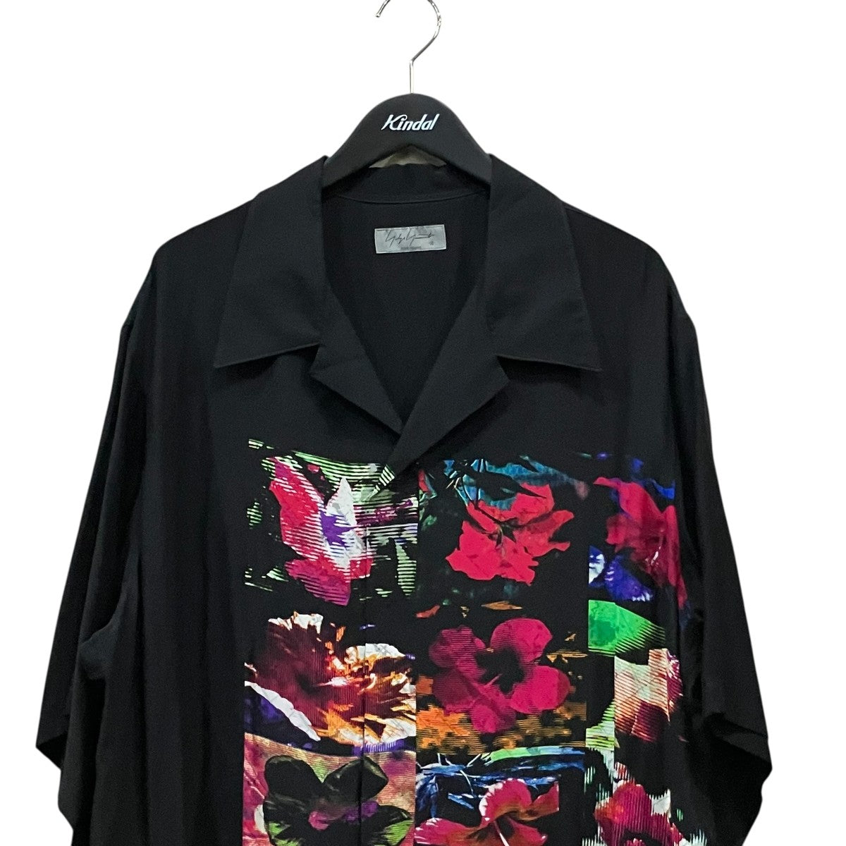 Yohji Yamamoto pour homme オープンカラーシルクロングシャツHG B27 404 古着・中古-3枚目のアイテム画像