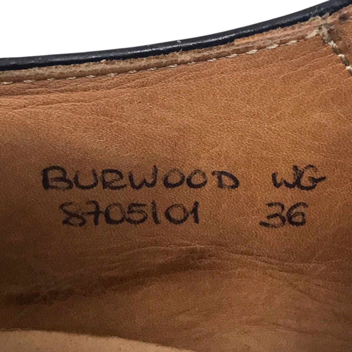 BURWOOD バーウッド ウイングチップ ドレスシューズ