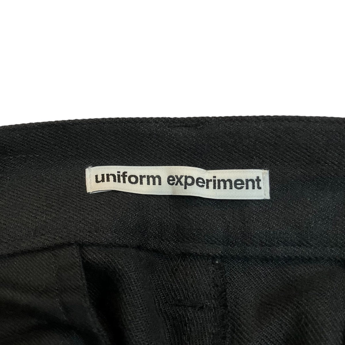25AW「BRUSHED LINEN CUT-OFF PANTS」ファブリック2タックワイドパンツUE 252004