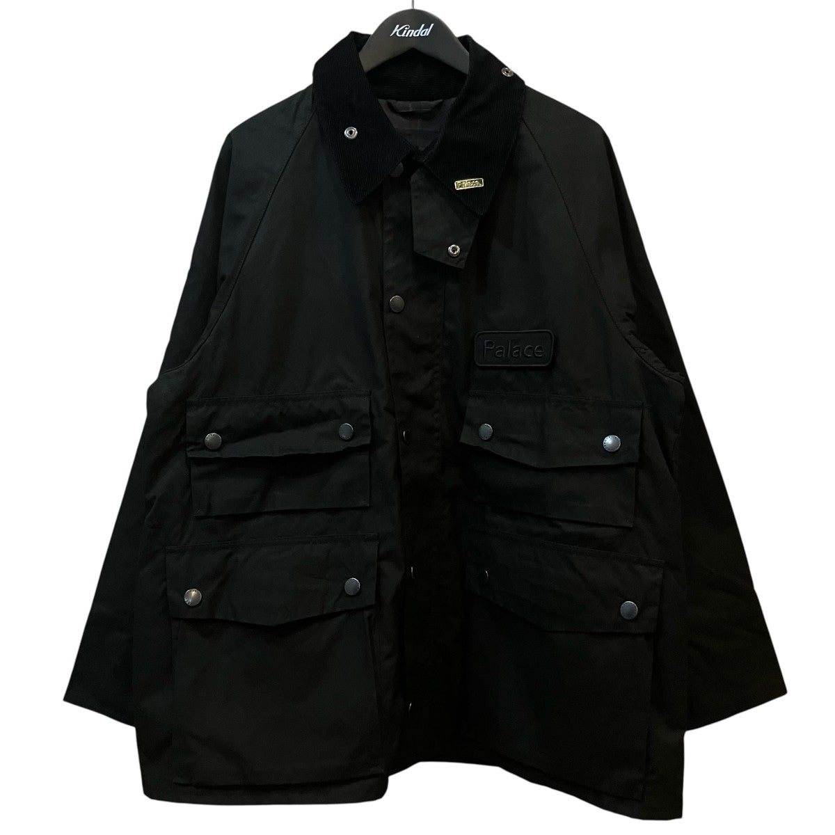 PALACE×Barbour 25AW「BEDALE」ワックスオイルドジャケットMCA1080BK11 古着・中古-1枚目のアイテム画像