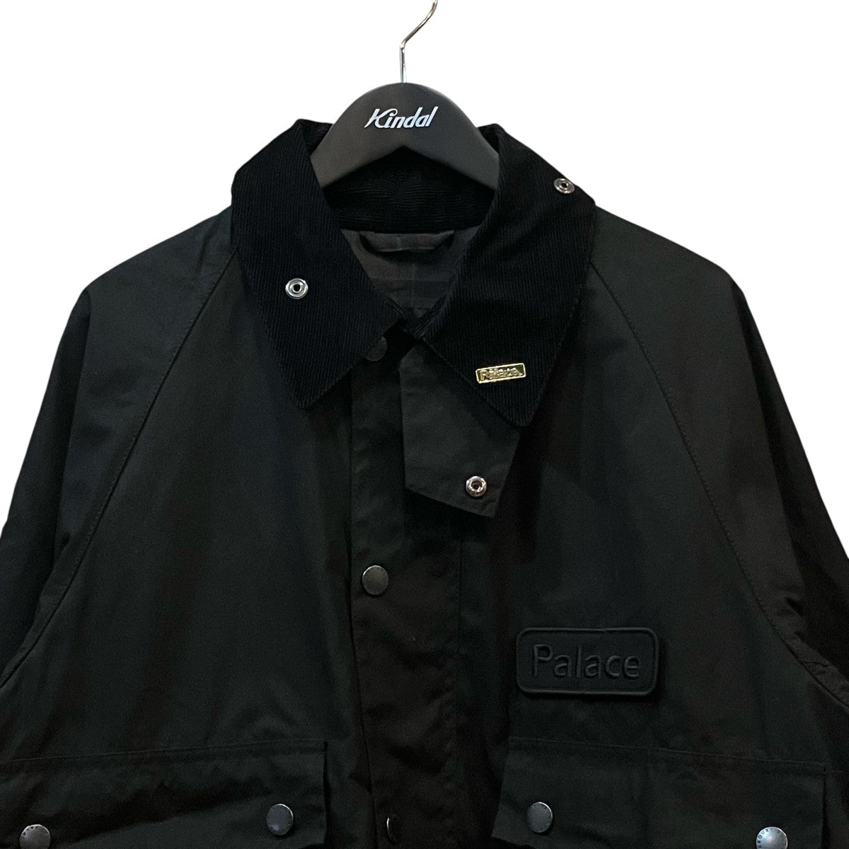 PALACE×Barbour 25AW「BEDALE」ワックスオイルドジャケットMCA1080BK11 古着・中古-3枚目のアイテム画像
