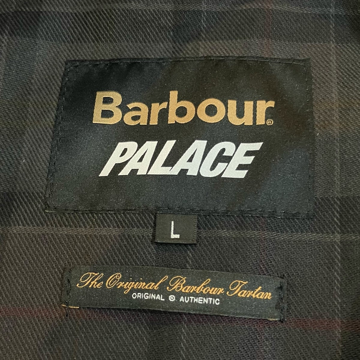 PALACE×Barbour 25AW「BEDALE」ワックスオイルドジャケットMCA1080BK11 古着・中古-6枚目のアイテム画像