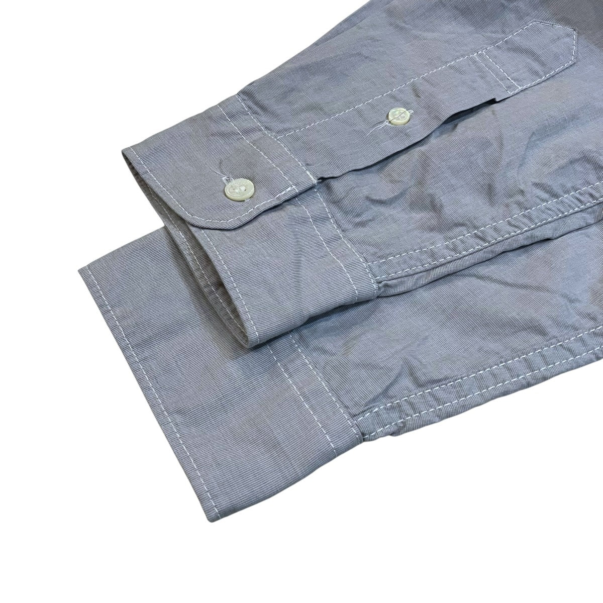 COMME des GARCONS HOMME 26SSストライプMIX シャツHQ B006 古着・中古-4枚目のアイテム画像