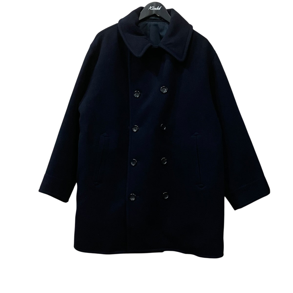 A．PRESSE Pea Coat メルトンピーコート 古着・中古-1枚目のアイテム画像