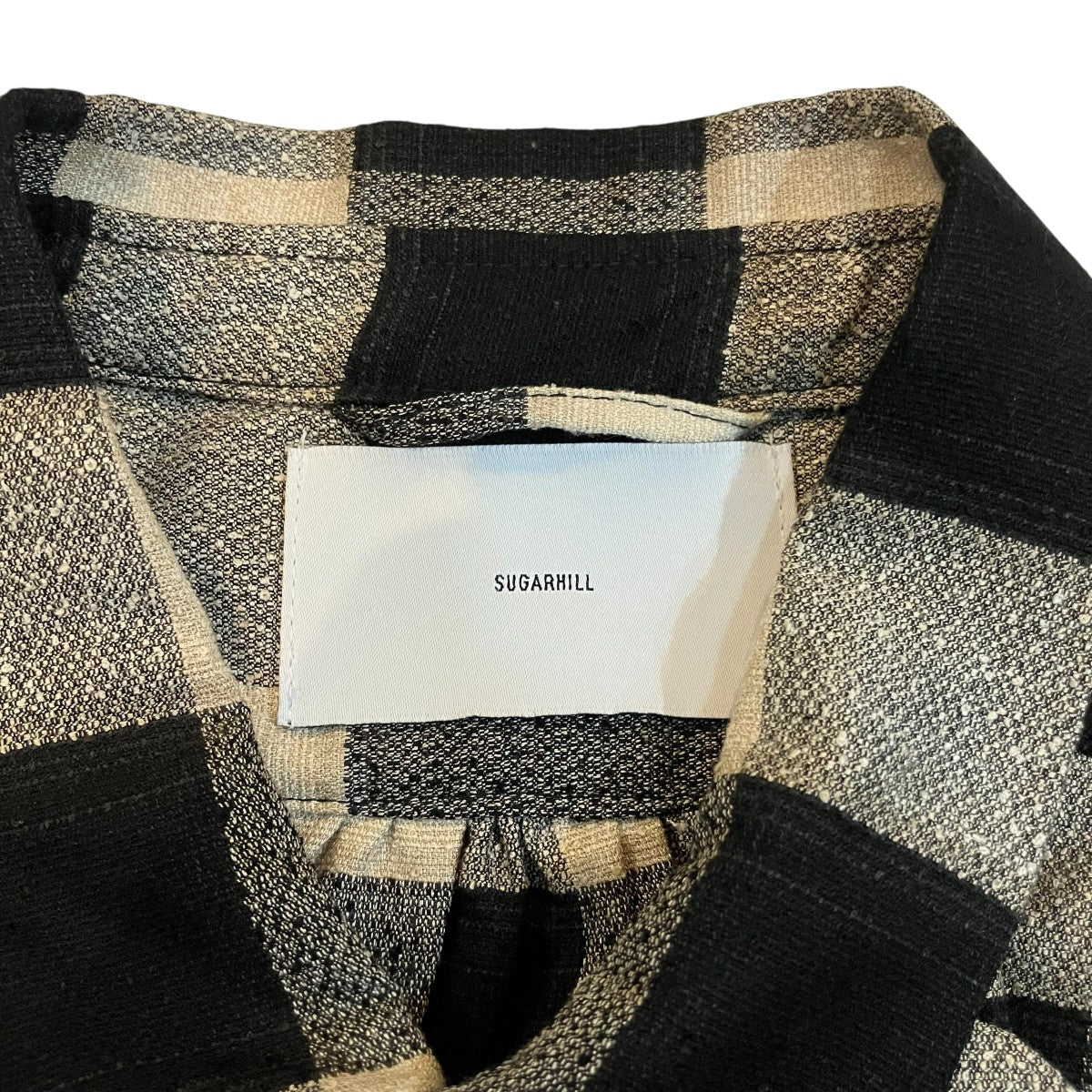 「FRILL OMBRE PLAID BLOUSE」フリルチェックシャツ23SSSH16