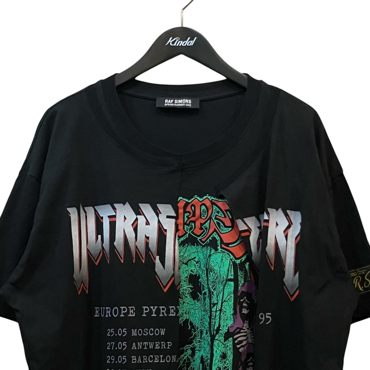 RAF SIMONS(ラフシモンズ) 再構築プリントTシャツ221 141A 221 141A
