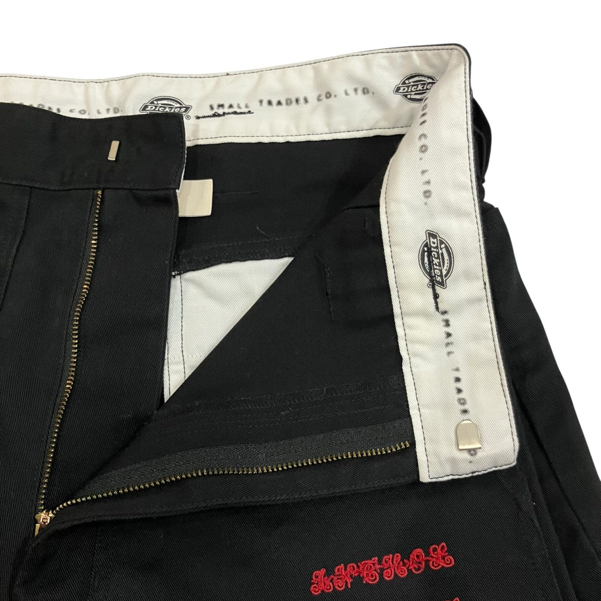SHINYA KOZUKA×Dickies SIDE TUCK DOUBLE KNEE WITH DICKIES 刺繍ダブルニーワークパンツ 古着・中古-5枚目のアイテム画像