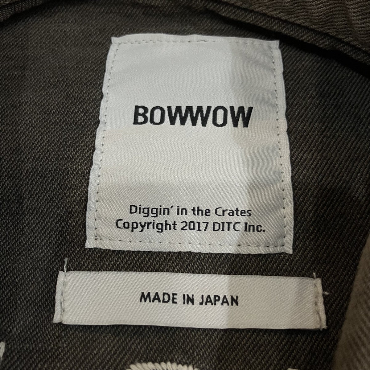 BOWWOW 「VIETNAM JACKET AGED」ヴィンテージ加工ベトジャン 古着・中古-6枚目のアイテム画像