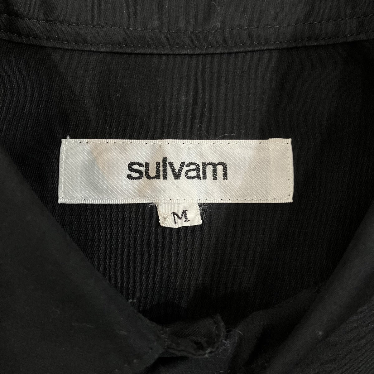 sulvam ホツレ加工シャツSL-B01-001 古着・中古-5枚目のアイテム画像