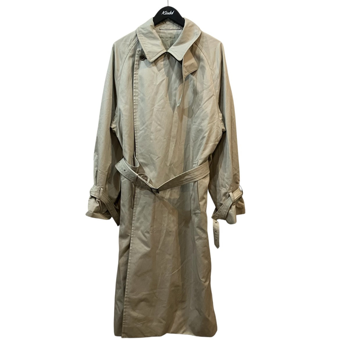 blurhms 「Gabardine Double Belt Trench Coat」トレンチコートBHS23S001 古着・中古-1枚目のアイテム画像