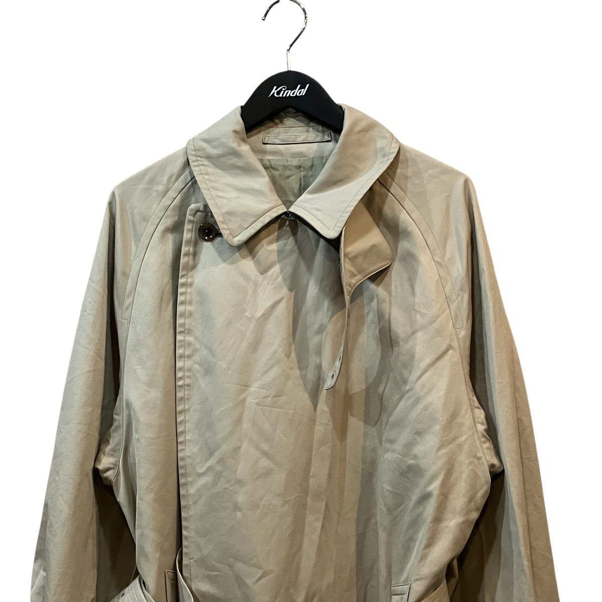 blurhms 「Gabardine Double Belt Trench Coat」トレンチコートBHS23S001 古着・中古-3枚目のアイテム画像