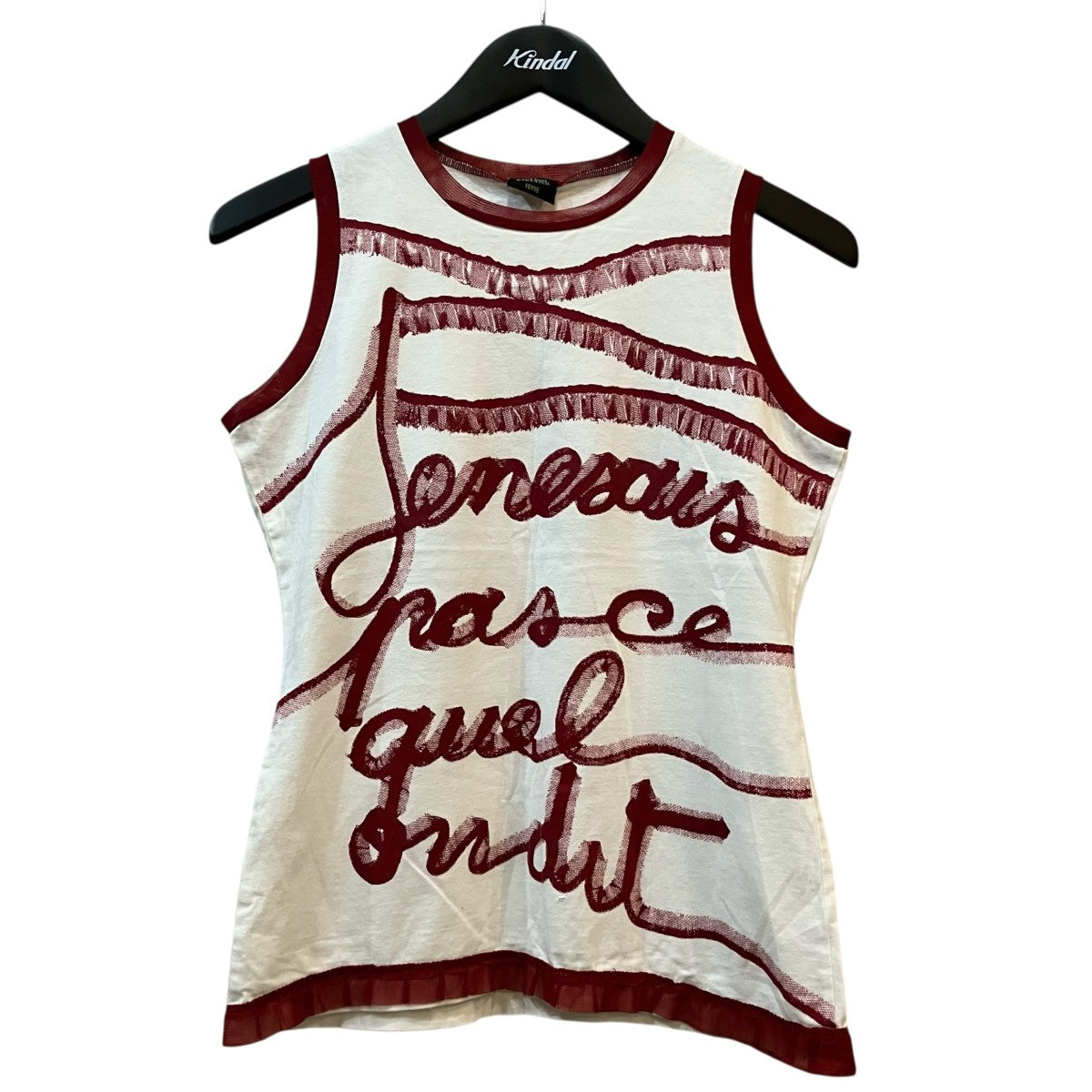 Jean Paul GAULTIER FEMME ノースリーブカットソー 古着・中古-1枚目のアイテム画像