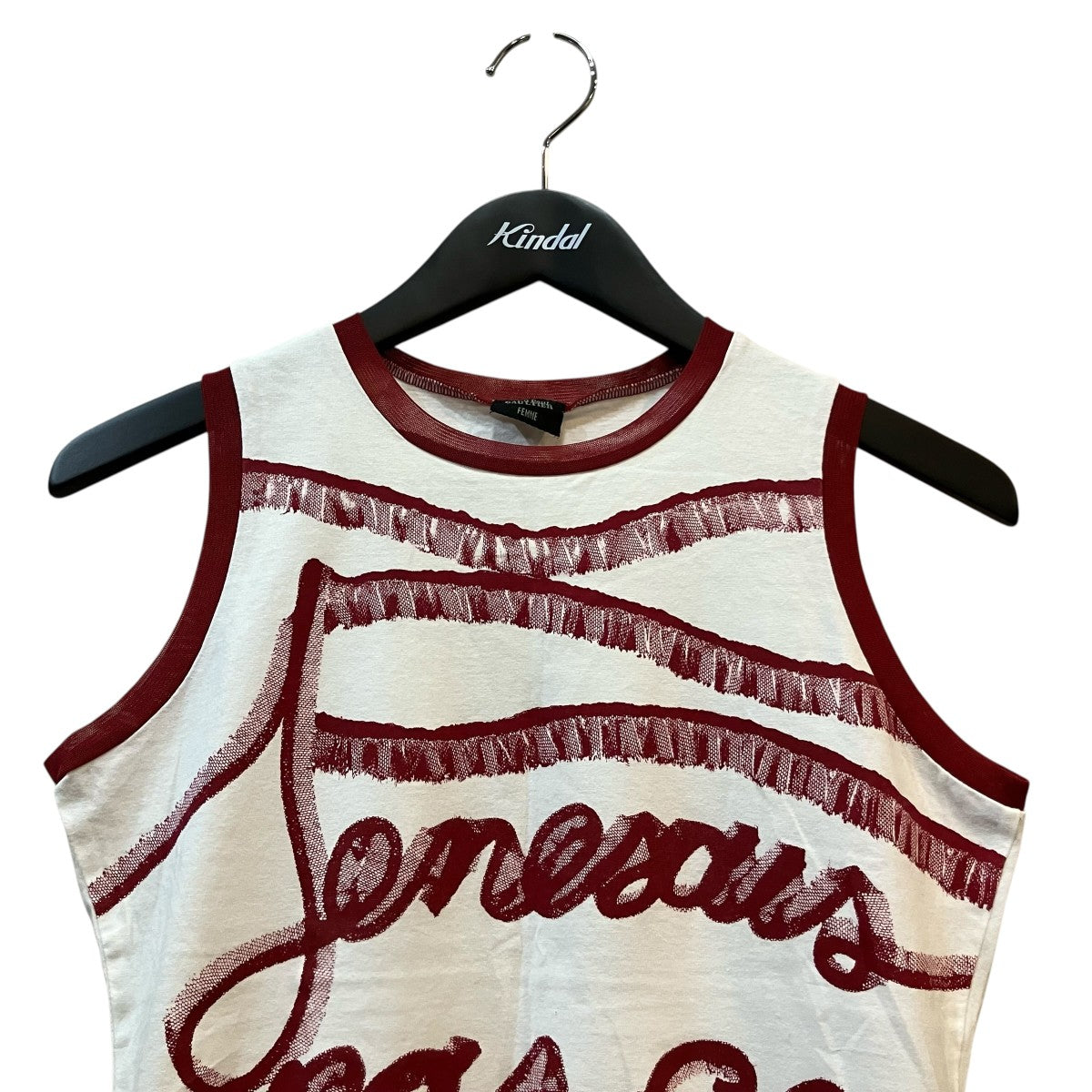 Jean Paul GAULTIER FEMME ノースリーブカットソー 古着・中古-3枚目のアイテム画像