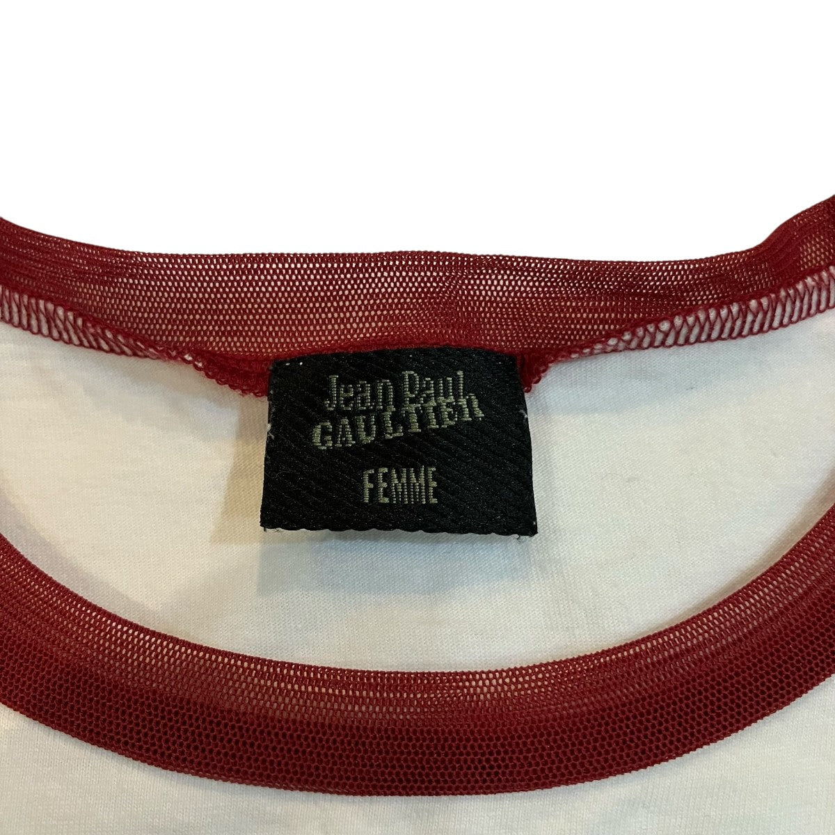 Jean Paul GAULTIER FEMME ノースリーブカットソー 古着・中古-4枚目のアイテム画像