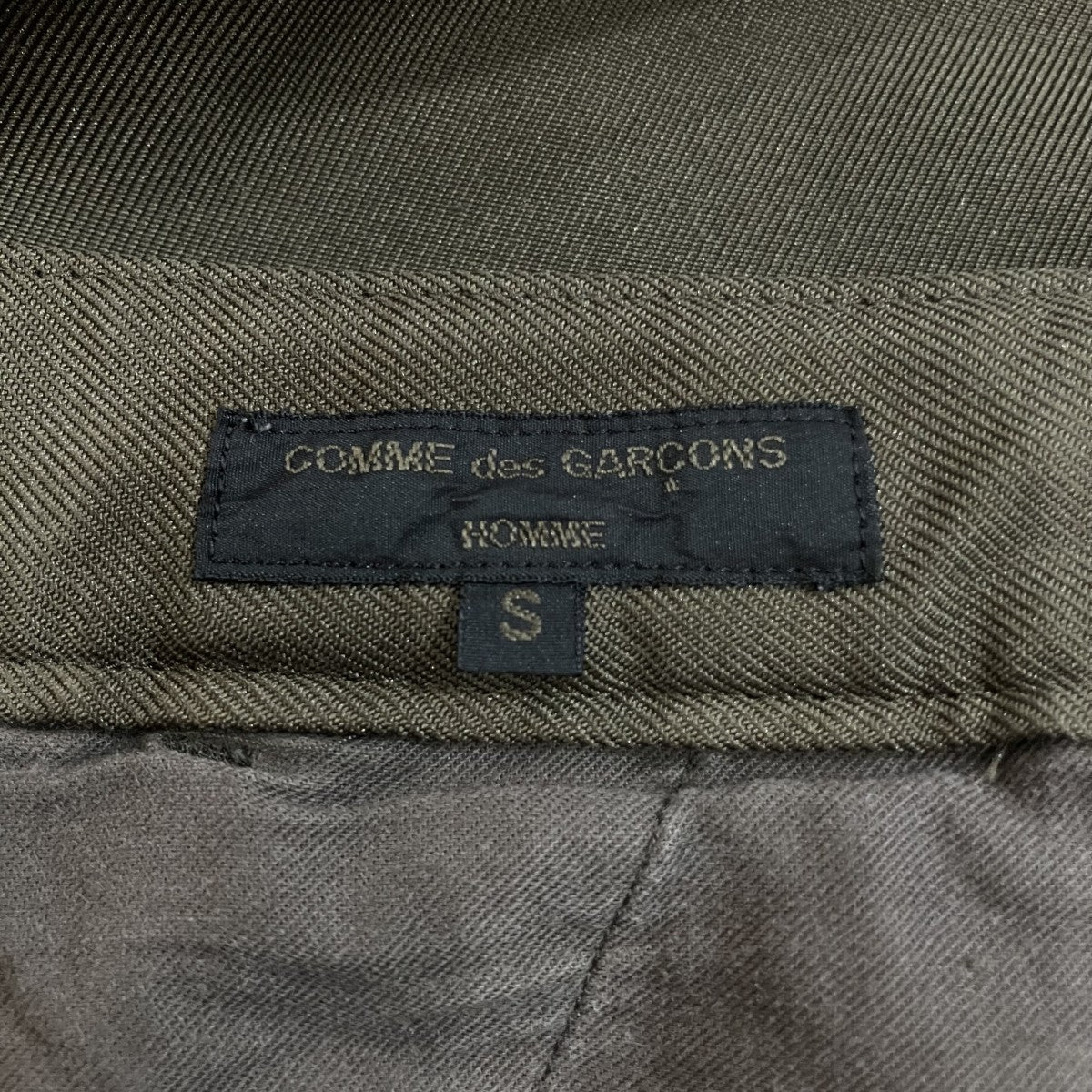 COMME des GARCONS HOMME テーパードパンツHO-P022 古着・中古-5枚目のアイテム画像