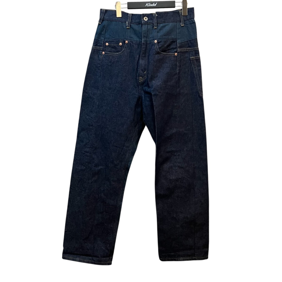 JUNYA WATANABE CDG 切り換えデニムパンツ 古着・中古-1枚目のアイテム画像