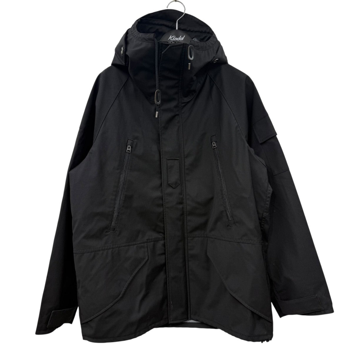 ウールエステルストライプラミネート撥水加工 ジャケットWC-J024