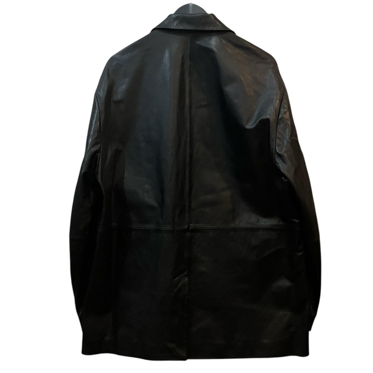 stein LEATHER DOUBLE BRESTED JACKET レザーダブルテーラードジャケット 古着・中古-2枚目のアイテム画像