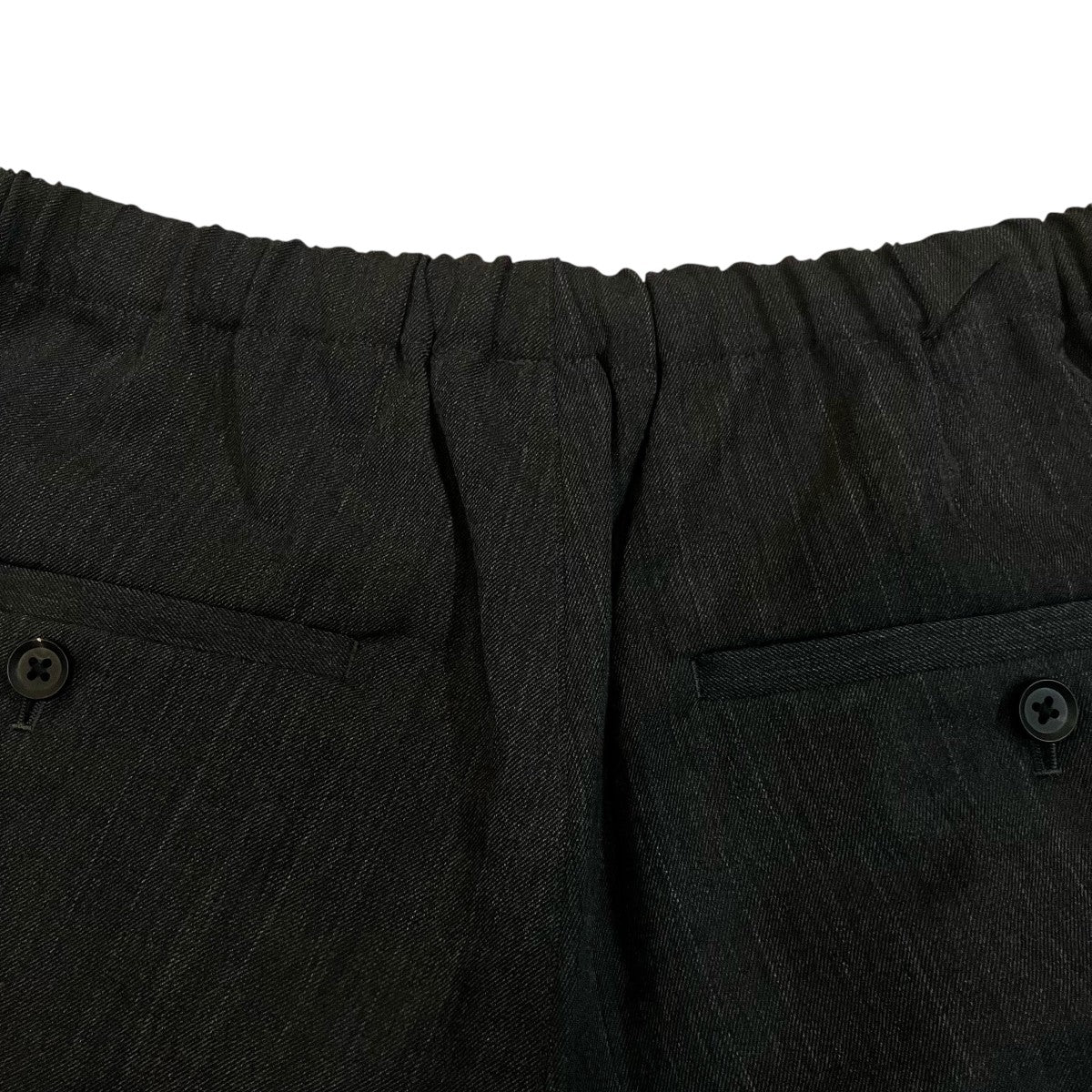 stein 「DRAWSTRING WIDE TROUSERS」ウールリネンワイドパンツST 661 古着・中古-4枚目のアイテム画像