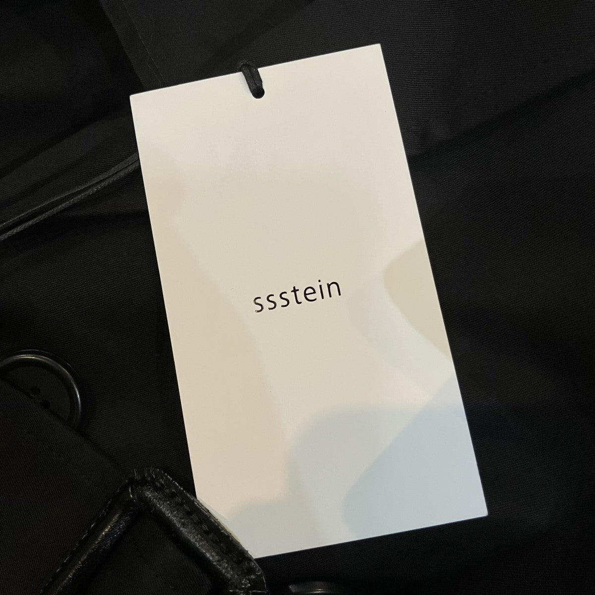 ssstein 「LAYERED SHORT TRENCH COAT」レイヤードショートトレンチコートST 911 古着・中古-8枚目のアイテム画像