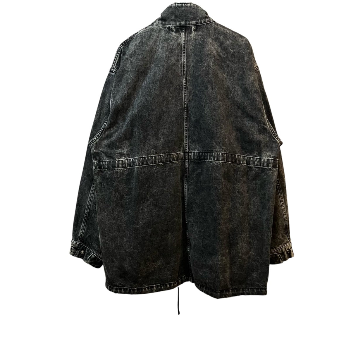 stein CHEMICAL BLEACHED DENIM MODS COAT ブリーチドデニムモッズコート 古着・中古-2枚目のアイテム画像