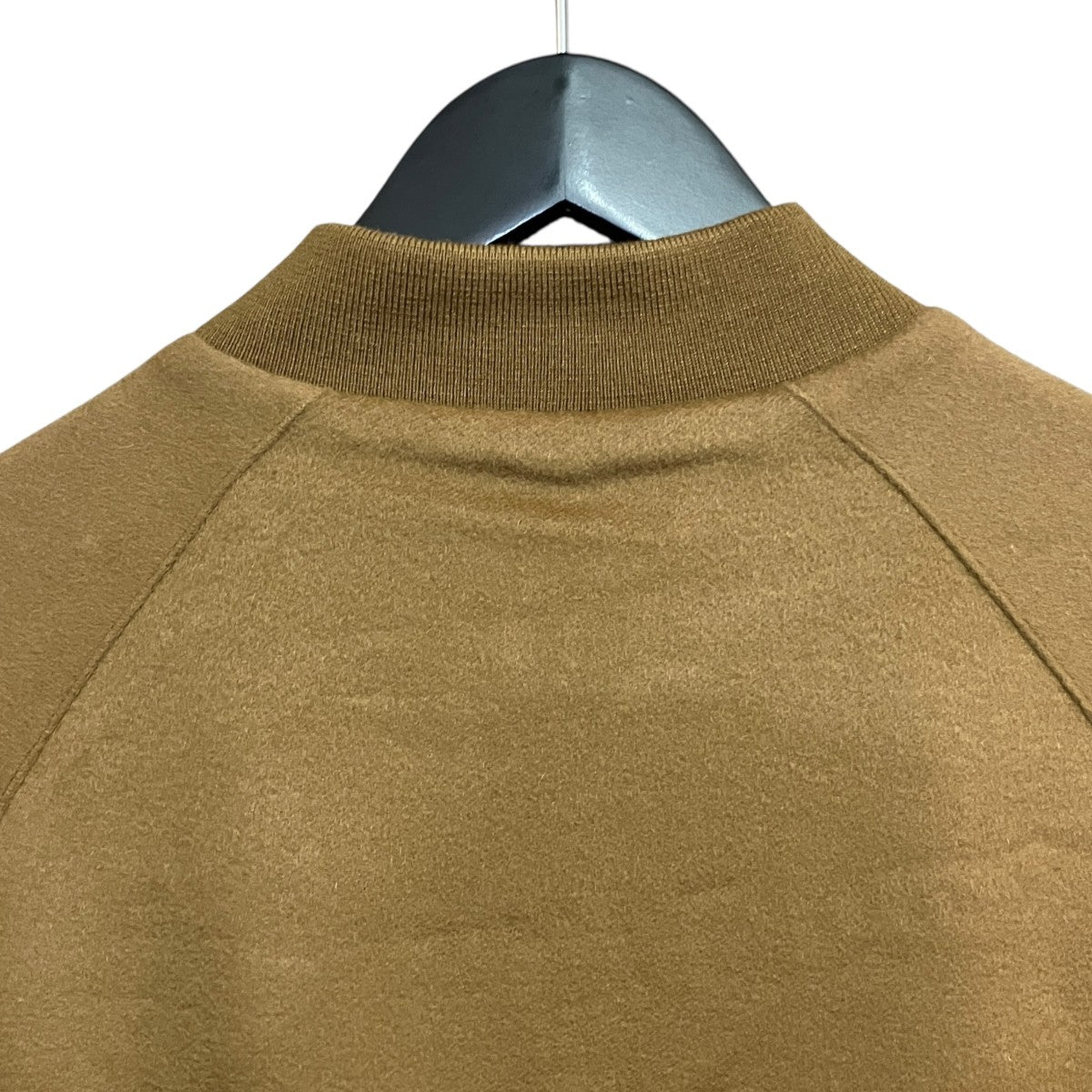 WOOL CASHMERE  BEAVER ZIP SHORT JACKETウールカシミヤショートブルゾンST.765