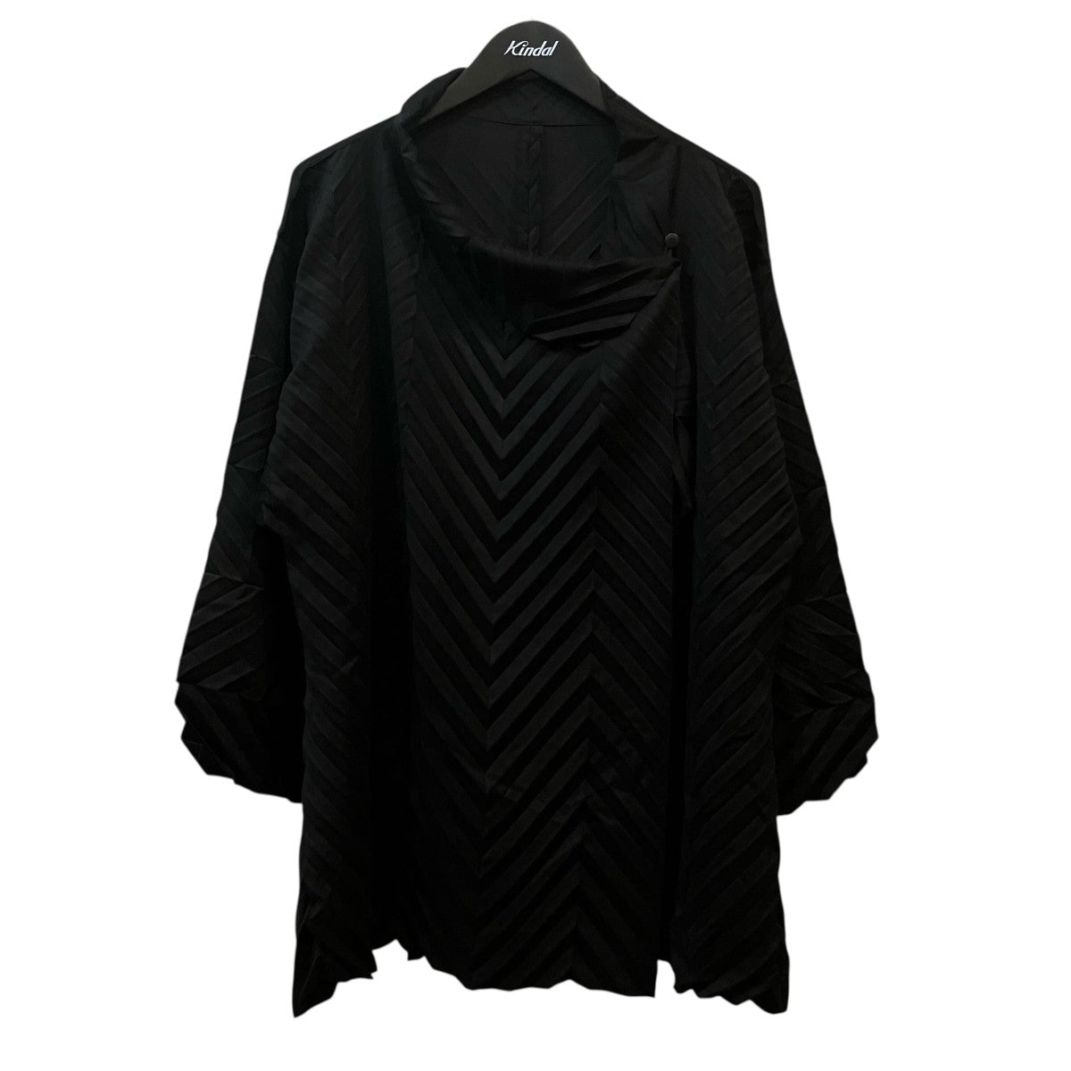ISSEY MIYAKE プリーツ半袖シャツIM54FJ613 古着・中古-1枚目のアイテム画像