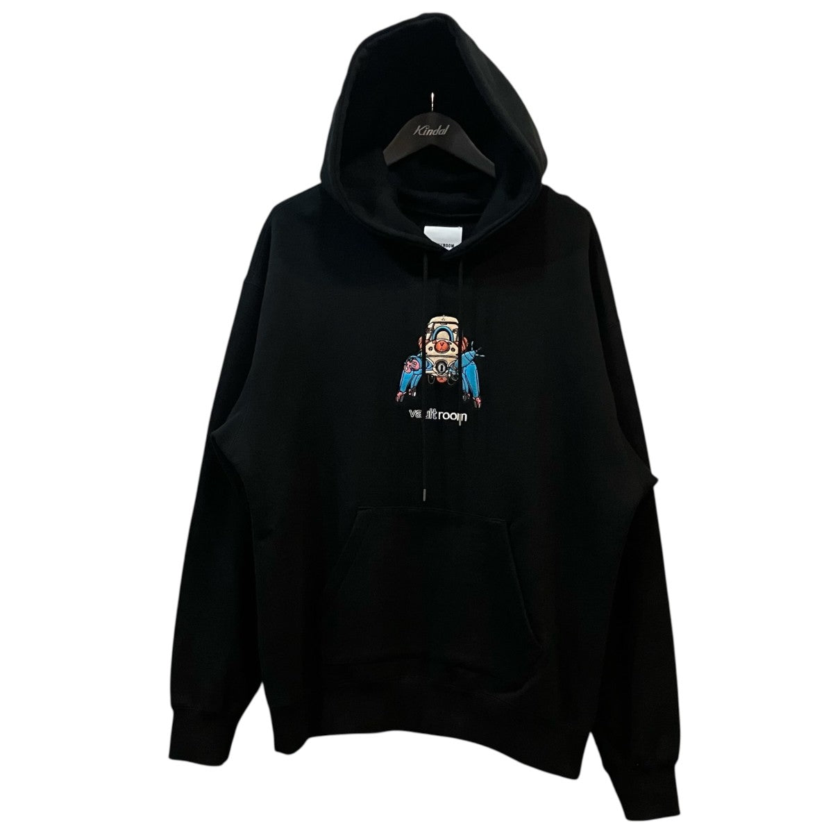 TACHIKOMA HOODIEタチコマ刺繍プルオーバーパーカー