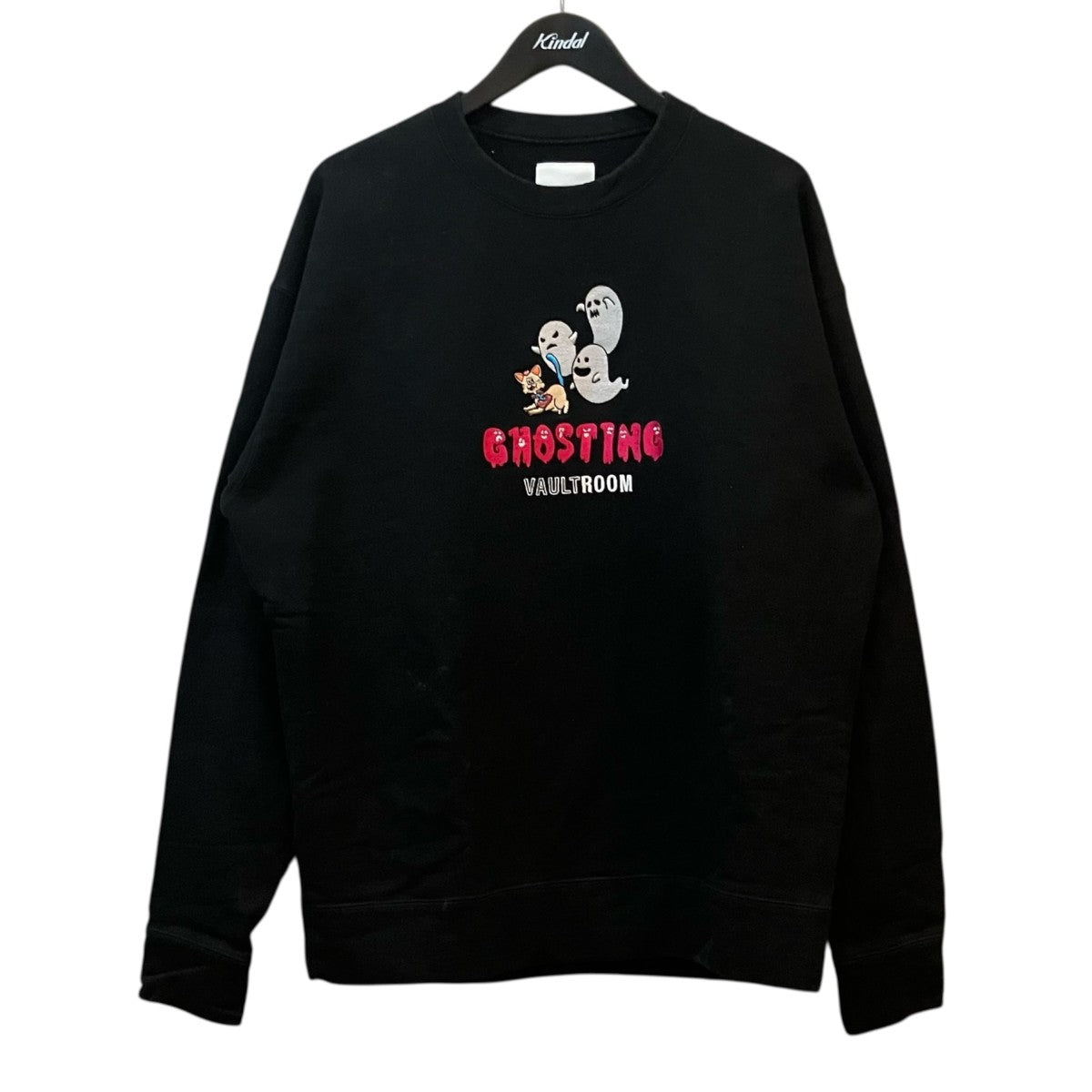 VAULTROOM GHOSTING CREWNECKゴースティングクルーネックスウェット 古着・中古-1枚目のアイテム画像