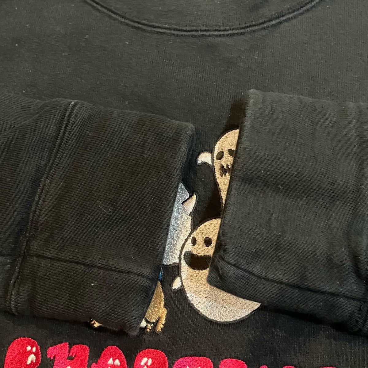 VAULTROOM GHOSTING CREWNECKゴースティングクルーネックスウェット 古着・中古-4枚目のアイテム画像