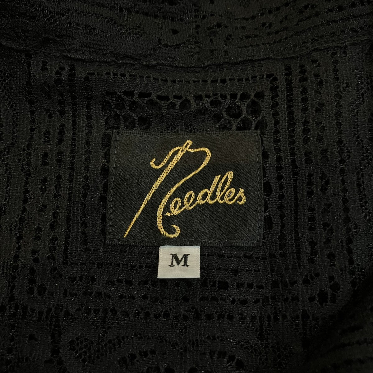 Needles レースシアー半袖シャツ0T1668 古着・中古-5枚目のアイテム画像