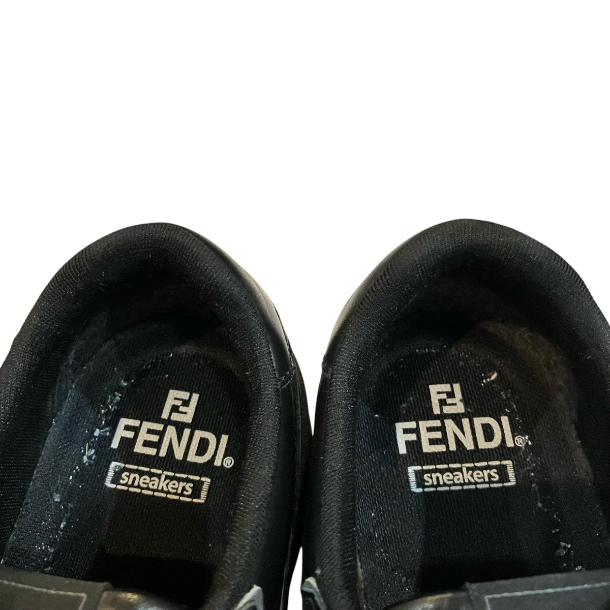 FENDI ブラック スニーカー　サイズ8 かなり美品 FENDI(フェンディ) ローカットスニーカー ブラック サイズ 8(27CM