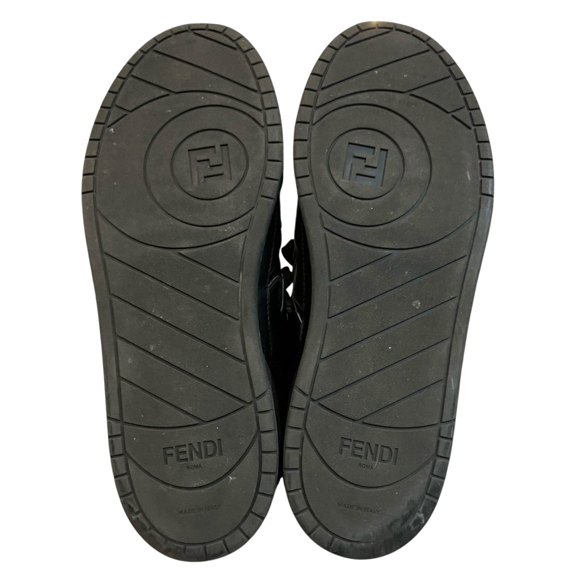 FENDI(フェンディ) ローカットスニーカー ブラック サイズ 8(27CM