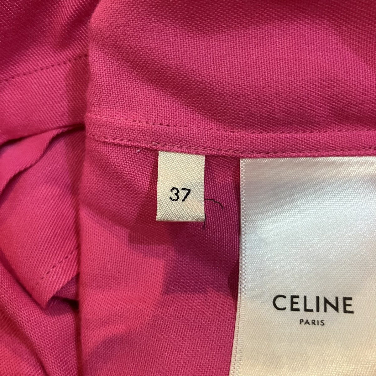 CELINE 半袖ボーリングシャツ2C831171S 古着・中古-6枚目のアイテム画像