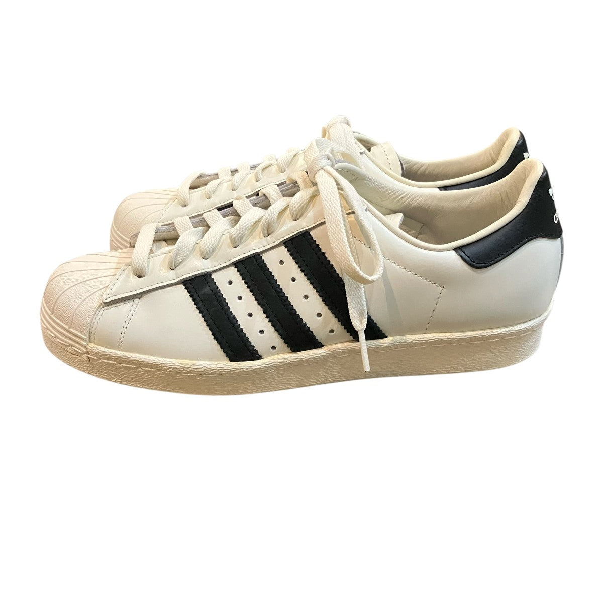 adidas 「SUPER STAR 80s VINTAGE DX」ローカットスニーカーB25963 古着・中古-2枚目のアイテム画像