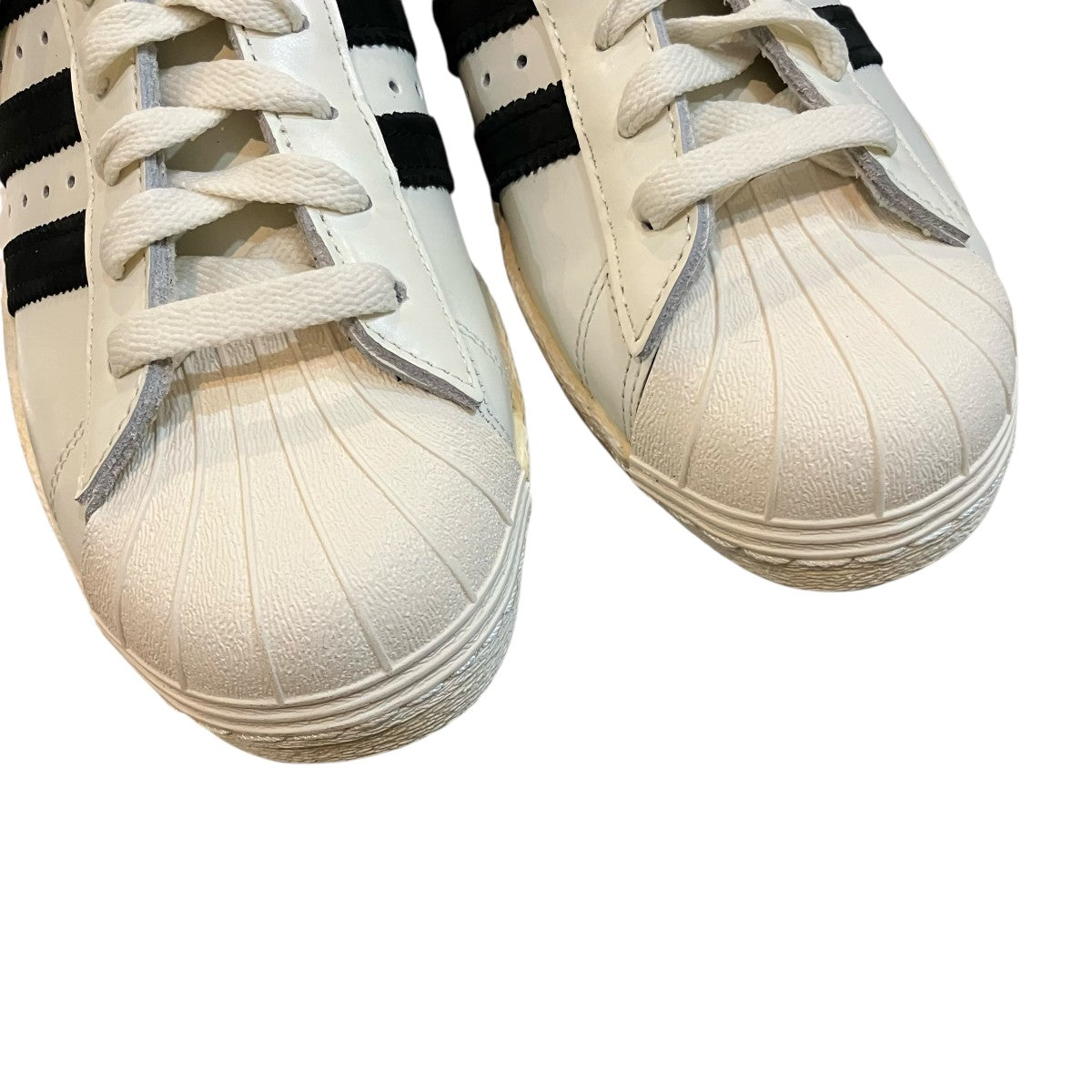 adidas 「SUPER STAR 80s VINTAGE DX」ローカットスニーカーB25963 古着・中古-3枚目のアイテム画像
