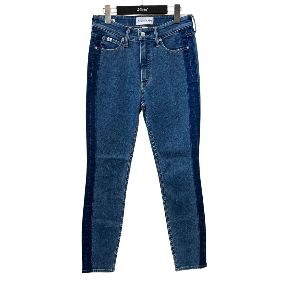 Calvin Klein Jeans サイドラインデニムパンツJ20J220552 古着・中古-1枚目のアイテム画像