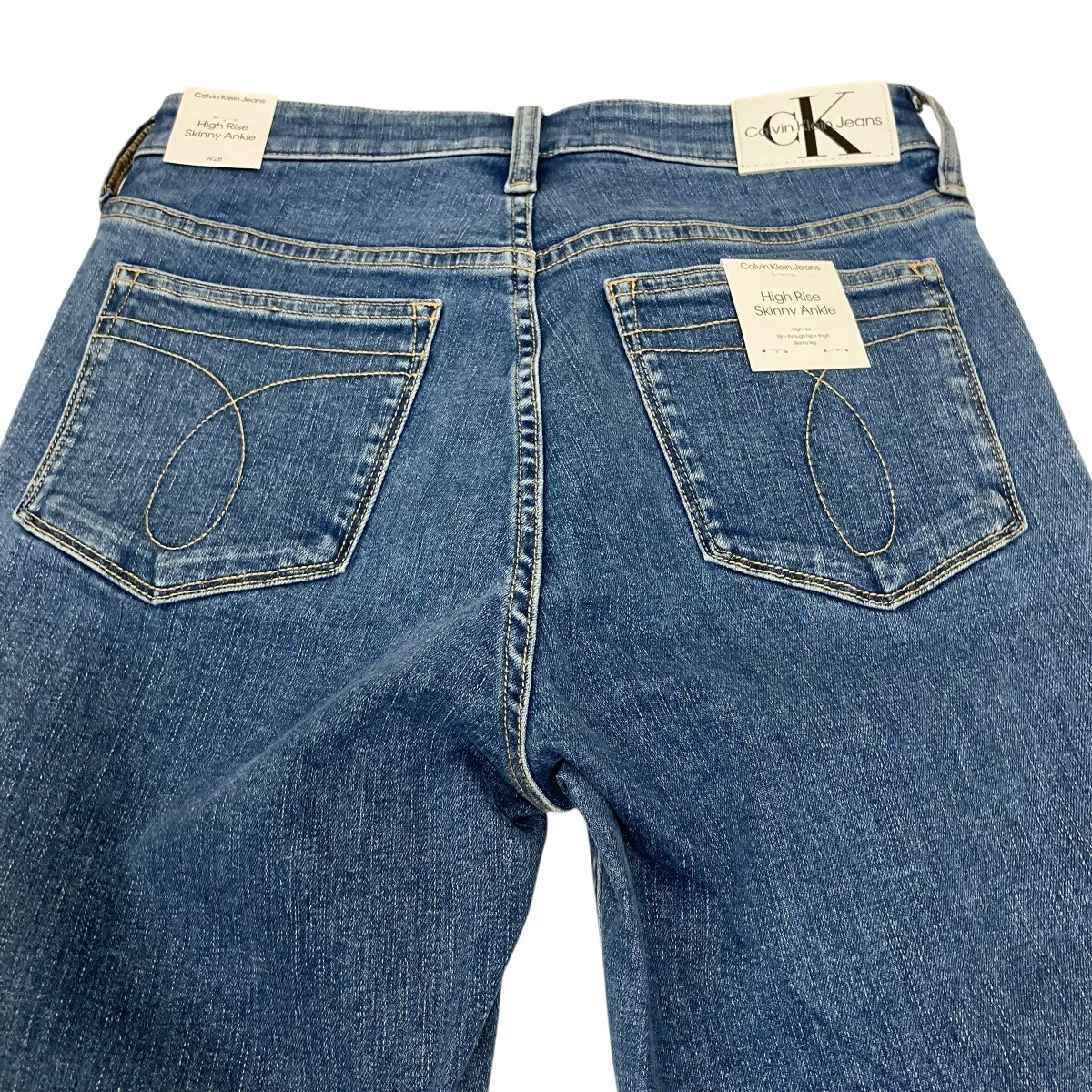 Calvin Klein Jeans サイドラインデニムパンツJ20J220552 古着・中古-4枚目のアイテム画像