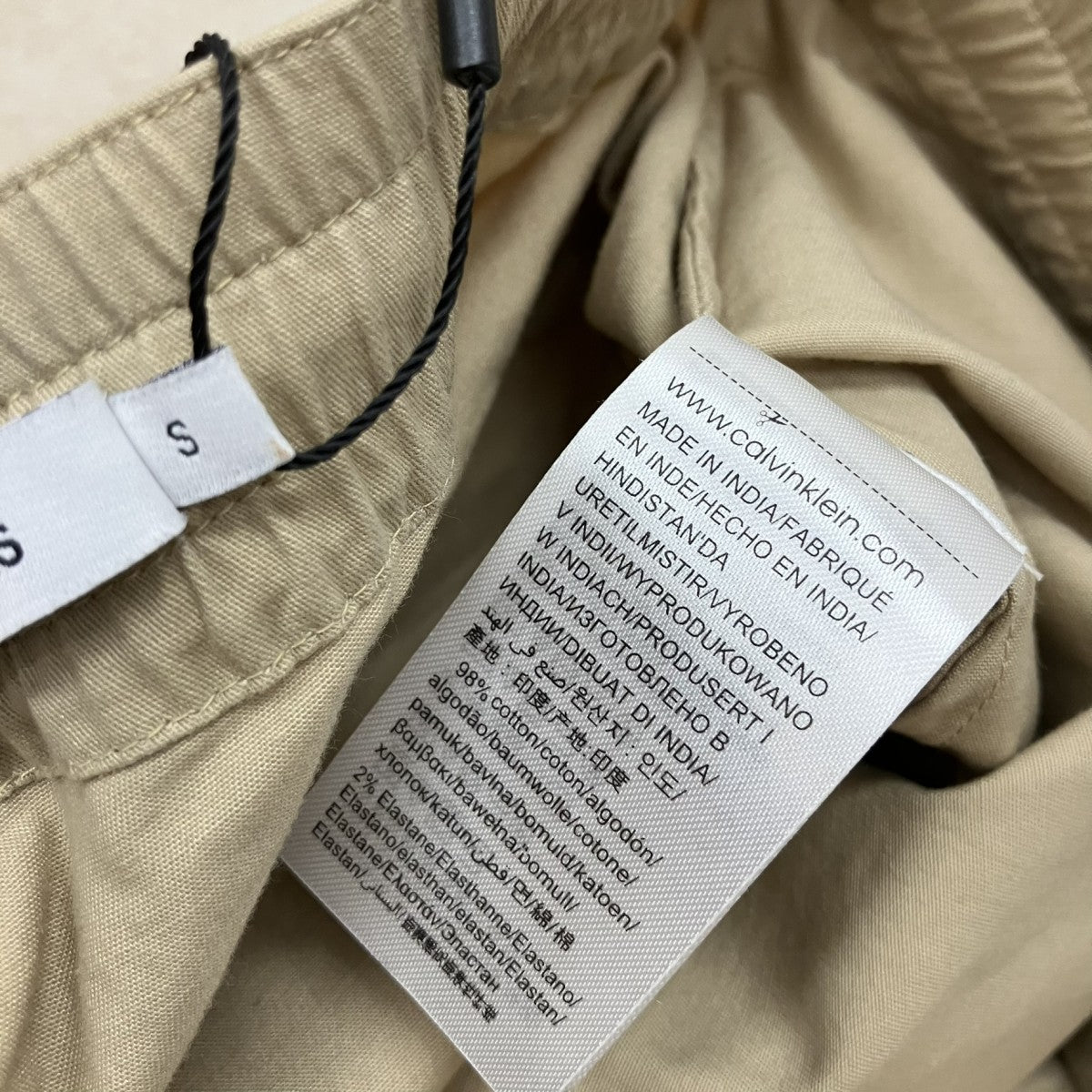 Calvin Klein Jeans モノロゴカーゴパンツ 古着・中古-5枚目のアイテム画像
