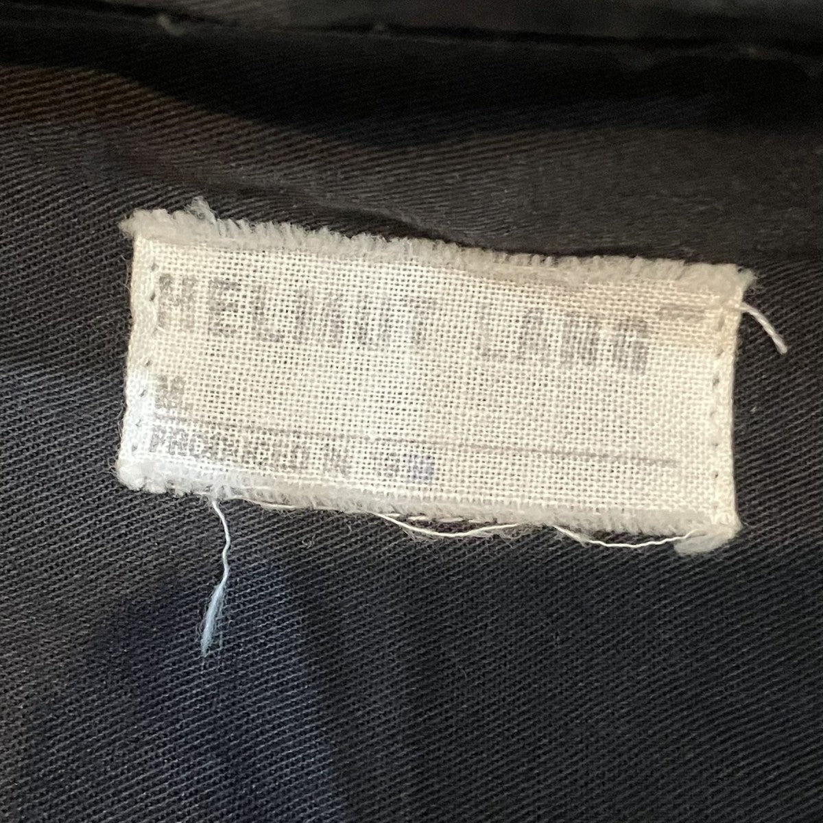 HELMUT LANG ワンポイント刺繍長袖シャツ 古着・中古-5枚目のアイテム画像