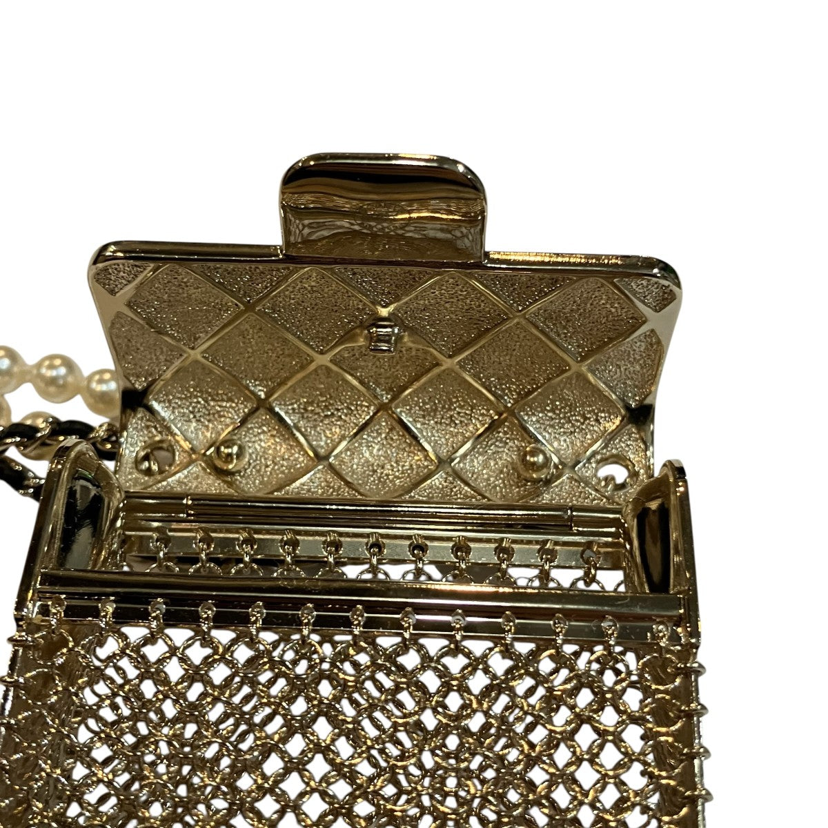 CHANEL マトラッセ フラップバッグネックレス 古着・中古-5枚目のアイテム画像