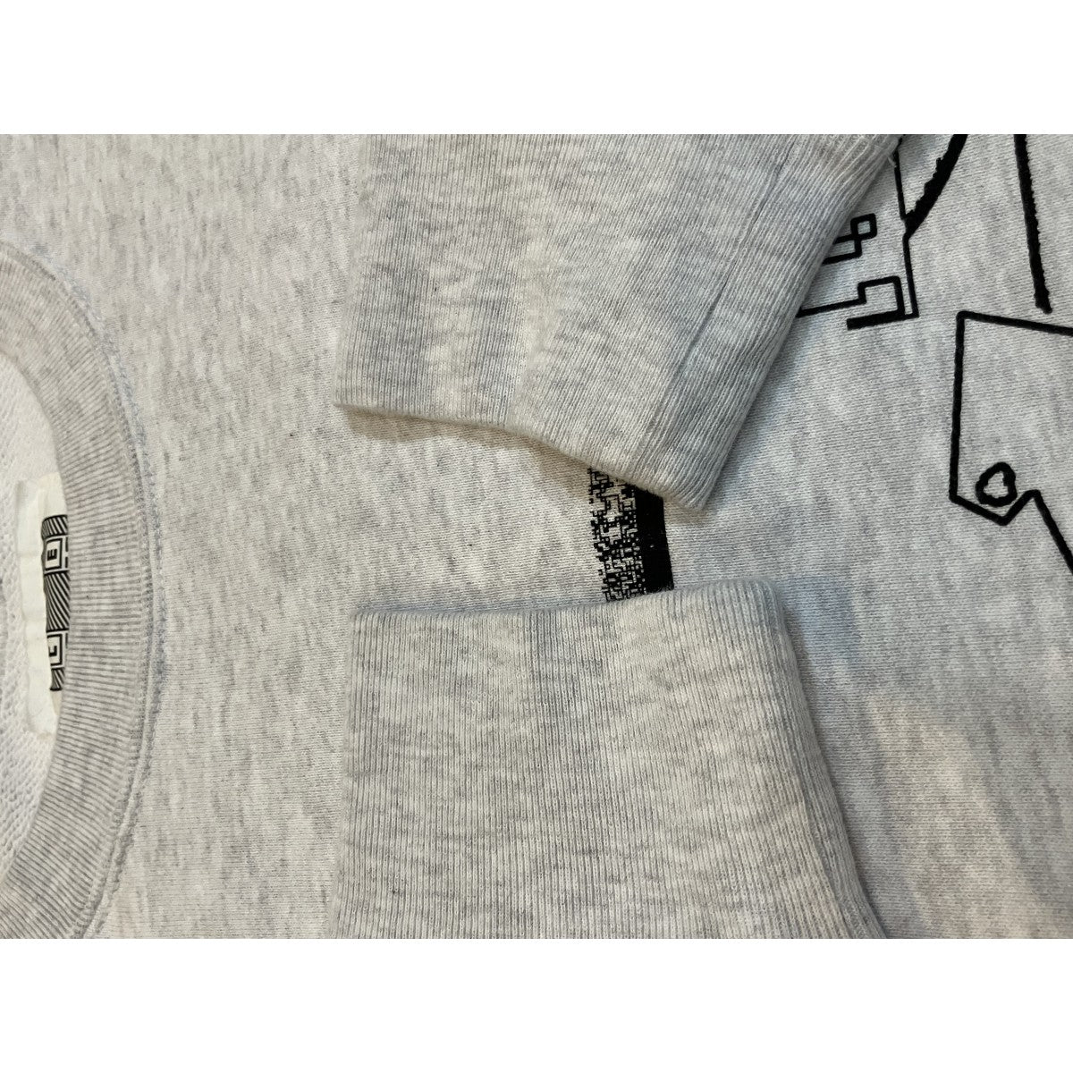 C．E プリントスウェット 古着・中古-4枚目のアイテム画像