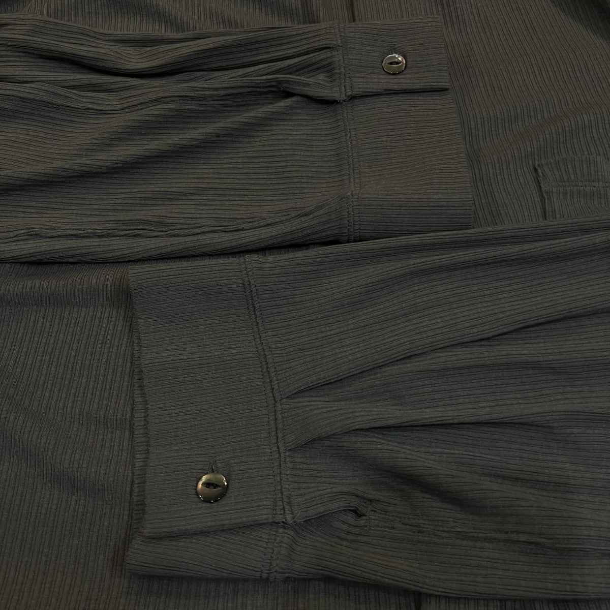 「CAS SIL KIMONO KNIT SHIRT」長袖シャツANC CT154