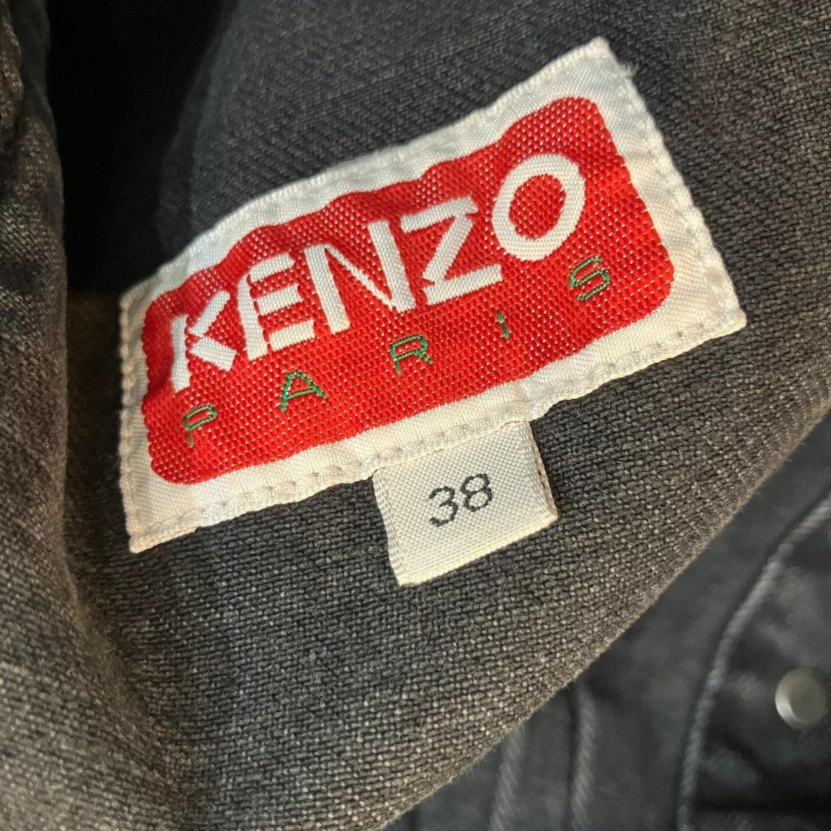 KENZO×FUTURA エンブロイダリーデニムジャケット 古着・中古-5枚目のアイテム画像